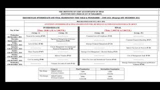 CMA Dec Exam :  Important Announcement#icmai#icwai#cma#cmaexams