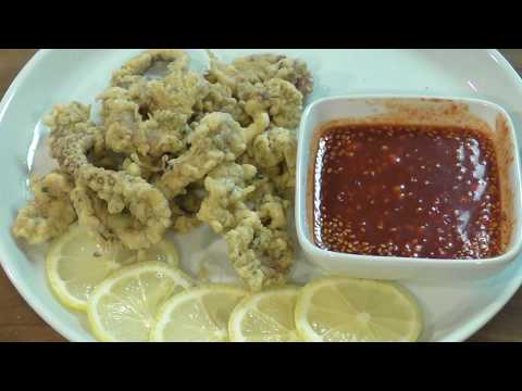 how to prepare and cook octopus : fried octopus recipe