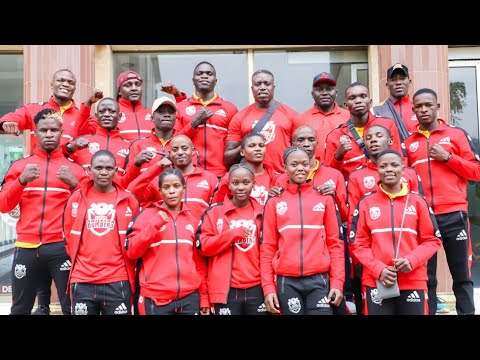 BOMBERS Arrive Safely In Yaounde Cameroon, Camp At Felicia Hotel, 2023 Africa Boxing Championship