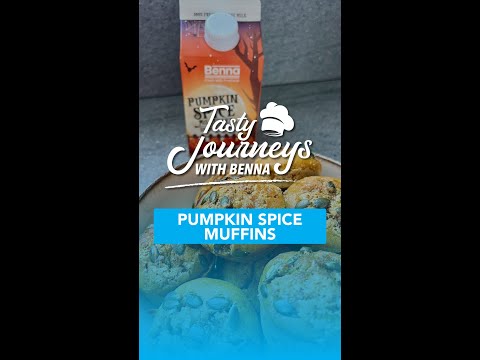 𝐓𝐚𝐬𝐭𝐲 𝐉𝐨𝐮𝐫𝐧𝐞𝐲𝐬 𝐰𝐢𝐭𝐡 𝐁𝐞𝐧𝐧𝐚 👨‍🍳 Episode 31: Pumpkin Spice Muffins