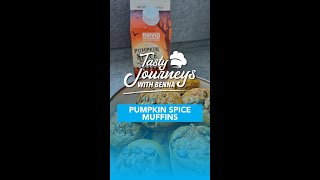 𝐓𝐚𝐬𝐭𝐲 𝐉𝐨𝐮𝐫𝐧𝐞𝐲𝐬 𝐰𝐢𝐭𝐡 𝐁𝐞𝐧𝐧𝐚 👨‍🍳 Episode 31: Pumpkin Spice Muffins