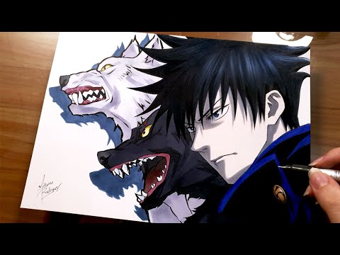 Drawing Fushiguro Megumi [Jujutsu Kaisen]