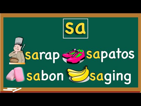 Mga salita na may "SA" || Pantig "SA"