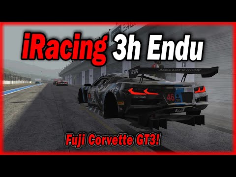 Fuji in the CORVETTE GT3 - 3h Endu - iRacing