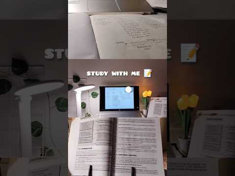 study with me 📝🤍    #study #studywithme #studymotivation #desk #aesthetic #castudent #studying