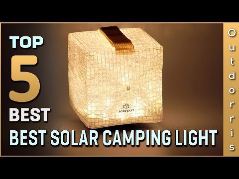 Top 5 Best Solar Camping Lights Review in 2023