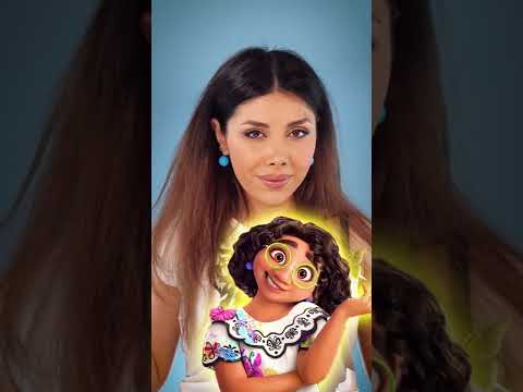 Disney hairstyle Mirabel madrigal encanto hairtutorial