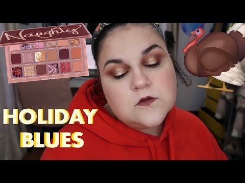 Talktorial Tuesday! Huda Beauty Holiday Palette! *holiday blues*