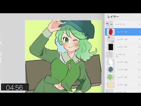 【ワンドロ配信】山城たかね/東方projectを描く。