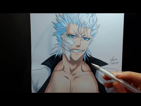 Speed Drawing - Grimmjow Jaegerjaquez (Bleach)