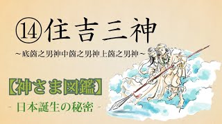 【神さま図鑑】⑭住吉三神　安本寿久 日本の歴史 神話 古事記