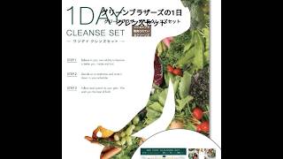 【レビュー】GREEN BROTHERS GB1DAY CLEANSE SET ワンデイクレンズ セット1週間分 [ワンクレカレンダー、ワンクレマニュアル、ユーザーボイス付] [ スムージー おかゆ