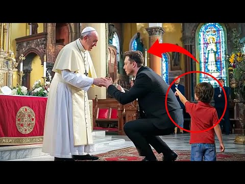 Elon Musk Was About To Accept Jesus, But An ODD Boy Saw Something Strange & Stops Everything