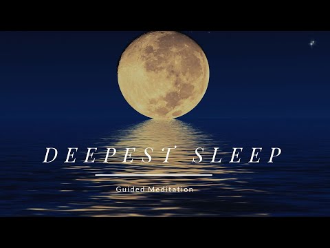 Deepest Sleep Guided Meditation - with Ambient Rain & Thunder Sounds