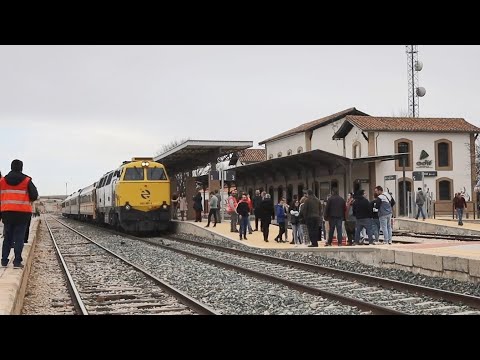 Tren especial Estrella Alcazaba - trayecto Linares-Almería (18/02/2023)