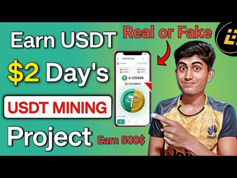 Tap Tether New Bot | Tap to earn 500$ || Tap Full Review | Usdt tether Withdraw proof 2024