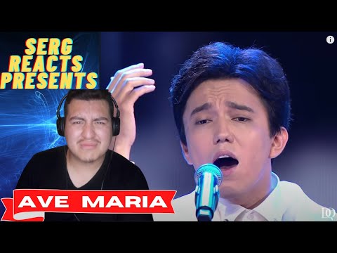 MY FIRST TIME HEARING Dimash - AVE MARIA | New Wave 2021 || REACTION