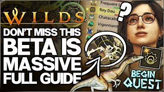 Monster Hunter Wilds Beta - ALL Monsters & EVERYTHING You Can Do - Guide & More - Don't Miss Out!