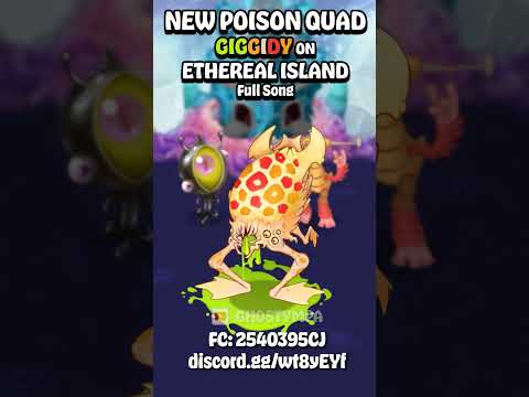 OOGIDDY - Ethereal Island (Poison Quad Ethereal) [My Singing Monsters] #shorts