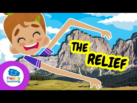 WHAT IS RELIEF | Natural Sciences for Kids | Happy Learning 🌲🌏🪨 #happylearning #relief