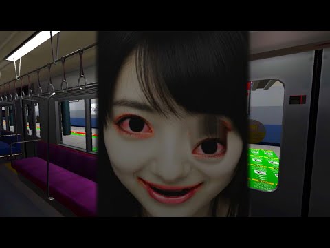 怖すぎる顔面から逃げながら『電車を脱出する』ホラーゲーム。【4番線】