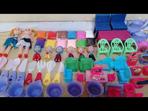 6 Minutes Satisfying With Unboxing Hello Kitty Cute Kitchen Set | Tiny Sanrio Kitchen Set Toy Review