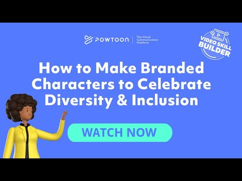 How to Make Branded Characters to Celebrate Diversity & Inclusion | Video Skill Builder