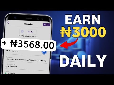 How I Earn ₦3000 Naira from This App Daily - Make Money Online In Nigeria 2024