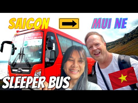 MUI NE - Taking a Sleeper Bus to Vietnam's Coastal Desert City