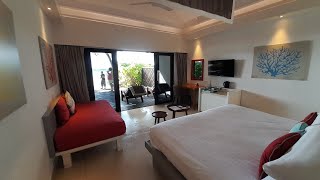 Club Med Kani Maldives resort review Deluxe beachfront room tour luxury hotel all inclusive