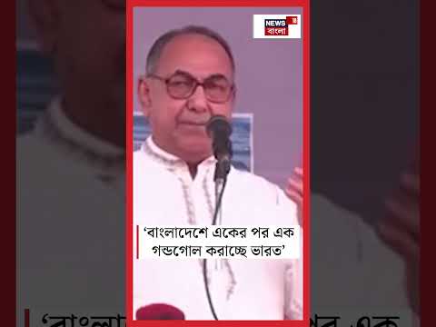 'Bangladesh - এ একের পর এক গন্ডগোল করাচ্ছে ভারত', হাস্যকর অভিযোগ BNP নেতার #shorts