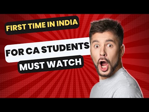 |First Time in India For CA Students| ICAI CA Students Take Maximum Benefit Till Result|