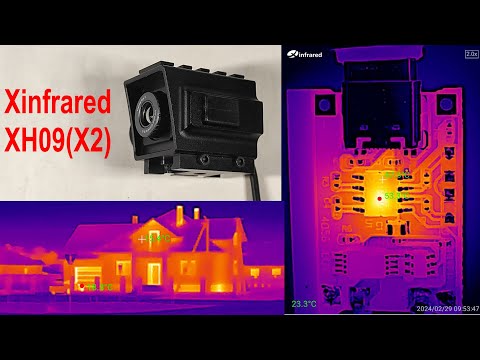 Thermal imager for electronics repair, searching people, animals and hunting Xinfrared XH09(X2)