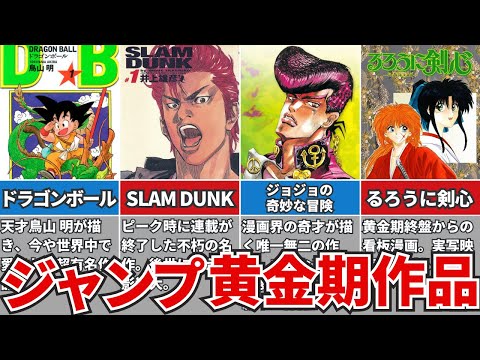 【名作過ぎ！ジャンプ黄金期】80年代〜90年代の週刊少年ジャンプ漫画を振り返ってみた