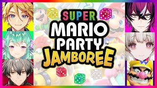 ROLL THE DICE AND SCREAM! NIJI-EN PLAYS: [Mario Party Jamboree]【NIJISANJI EN | Doppio Dropscythe】