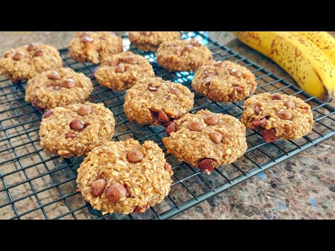 最健康最简单曲奇饼做法，只要3种食材5分钟|Healthiest and Easiest cookie recipe, only 3 ingredients and 5 minutes