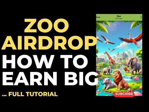 ZOO AIRDROP:ENDING ON 31ST JANUARY//HOW TO CORRECTLY MINE AND DEVELOP YOUR ZOO.@IkabaMichael