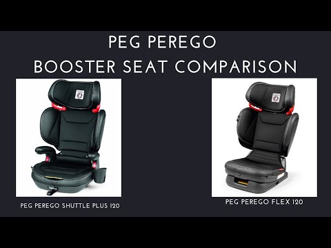 Peg Perego Shuttle Plus 120 vs. FLEX 120: Comprehensive Booster Seat Review & Comparison 2024