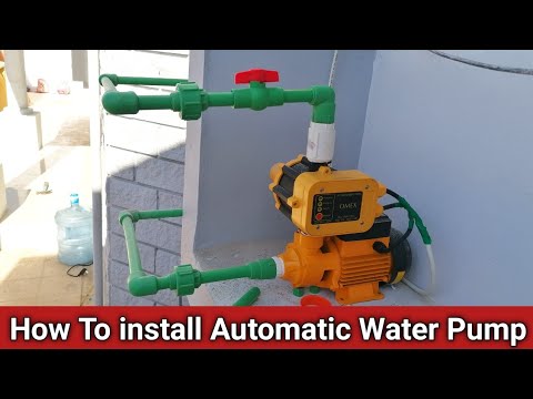 How To Install Automatic Water Pump Controller,