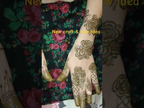 Flower mehandi design#henna #mehndi #art #heena #design #short Mahendi