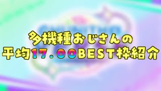 【CHUNITHM VERSE】多機種おじさんのBEST枠を見てくれ【平均17.00】