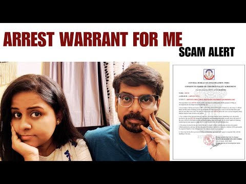 Arrest warrant for me | Scam alert  #iliniyyappan #fedex  #scammer #onlinefrauds