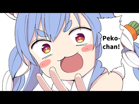 Pekora's new greetings【Animated Hololive/Eng sub】