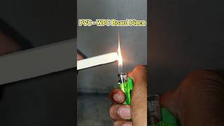 Wpc Board Fire Testing #scienceexperiment #experiment #goofys08 #goofyexperiments