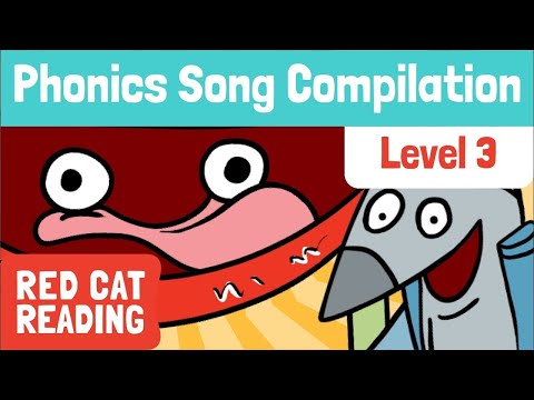 Phonics Songs | Compilation | Level 3 | How to Read | Made by Red Cat Reading