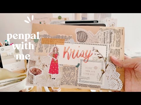 penpal with me: secret garden theme  🍃