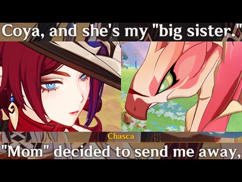 ONEE-SAN?? CHASCA Meets Her SISTER and Their Past Story Cutscene Genshin Impact 5.2 Chasca Quest