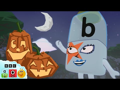 Scary Stories in the Dark 🌕 | Halloween Reading for Kids | @officialalphablocks