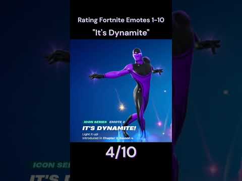 Rating Fortnite Emotes 1-10 #fortnite #emotes #rating #gaming #fyp #shorts #suggestion