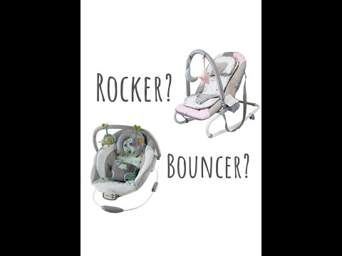 Difference Between A Baby Bouncer & Rocker